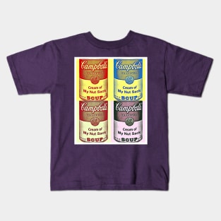 Cream of Nut (Pop Art) Kids T-Shirt